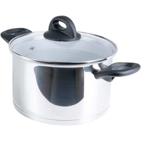 Genius Cerafit Stahl 20 cm 3,5 l Edelstahl-Kochtopf
