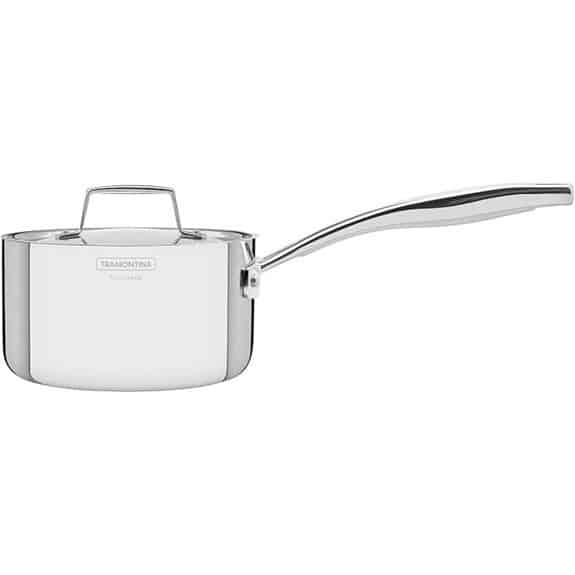 Die 5 besten Stieltöpfe, die das tägliche Kochen mühelos machen 2 Tramontina GRANO Edelstahl-Topf mit Deckel, 18 cm