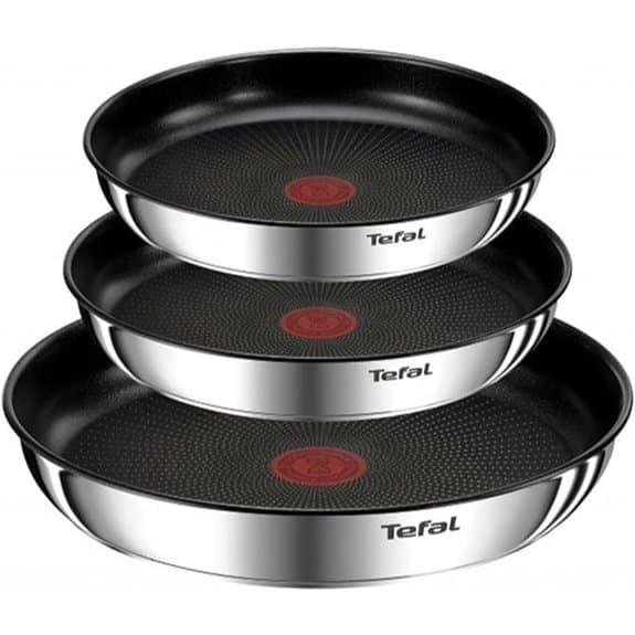 7 Stapelbare Kochtöpfe, die Deine Küche sofort Ordentlicher Machen 2 Tefal Ingenio Emotion 4-teiliges Edelstahl-Kochgeschirrset
