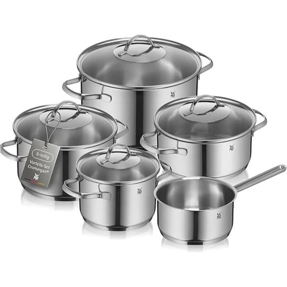 WMF Provence Plus 5-teiliges Edelstahl-Kochgeschirrset