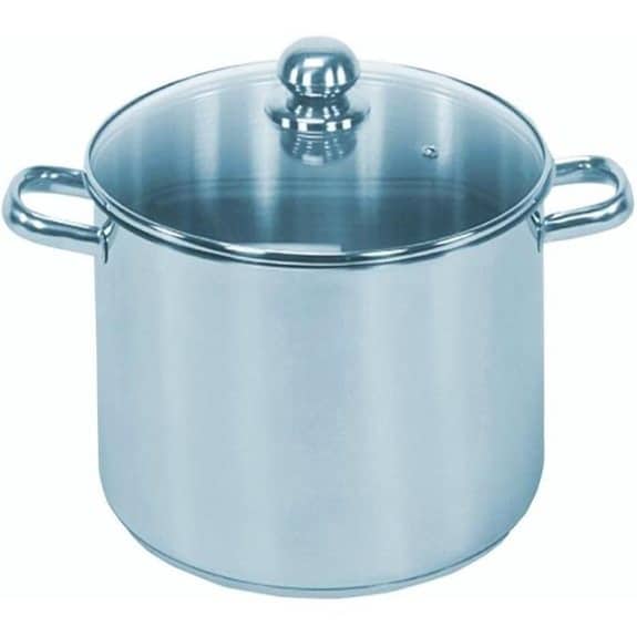 Karl Kruger 17 l Edelstahl-Jumbotopf mit Deckel
