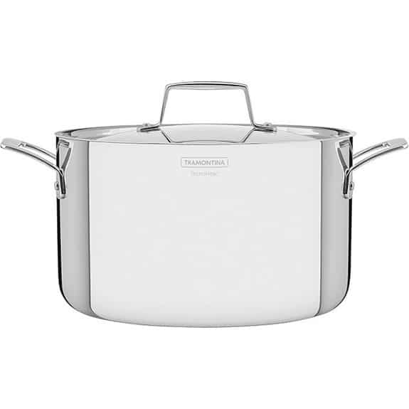 Die 7 besten ofenfesten Kochtöpfe, die das Kochen und Braten erleichtern 3 Tramontina Grano 24 cm Edelstahl-Fleischtopf