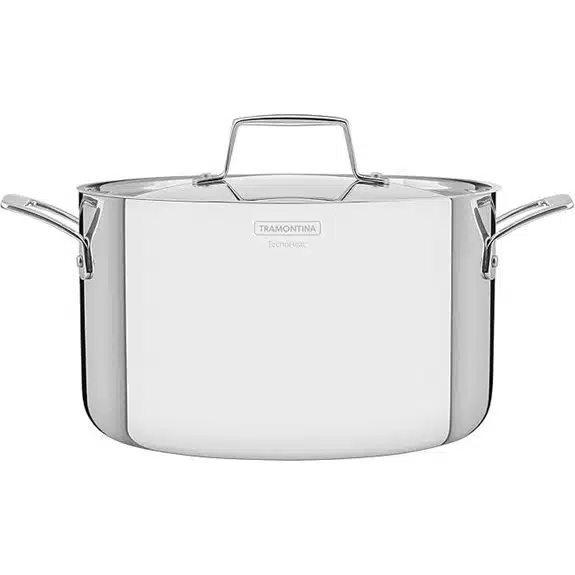 Die 7 besten ofenfesten Kochtöpfe, die das Kochen und Braten erleichtern 3 Tramontina Grano 24 cm Edelstahl-Fleischtopf