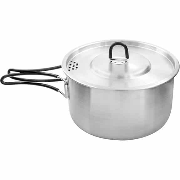 Die 15 besten Outdoor-Kochtöpfe, die Campingmahlzeiten in Gourmet-Festessen verwandeln 10 Tatonka Kettle II Edelstahl-Outdoor-Kochtopf