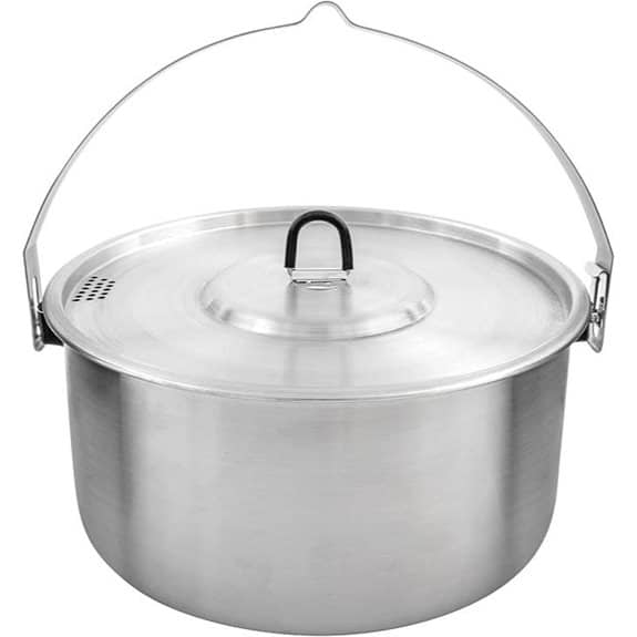 Die 10 besten Kochkessel-Camping-Töpfe, die Campingplätze in Küchen verwandeln 8 Tatonka Kettle II Edelstahl-Outdoor-Kochtopf