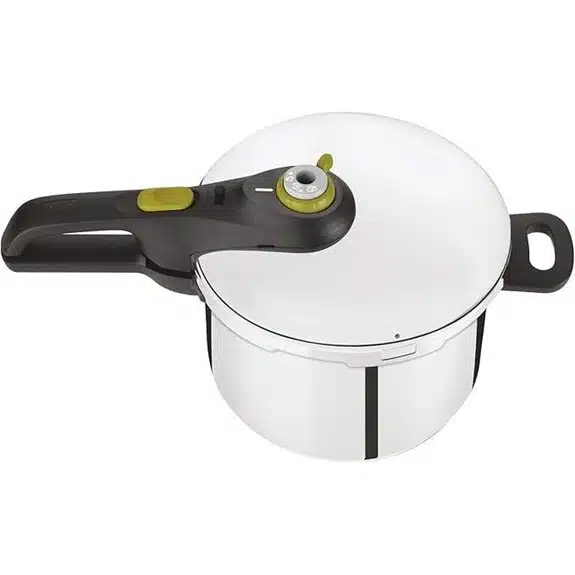 Die 15 besten Dampfdrucktöpfe, die das Kochen beschleunigen, ohne den Geschmack zu beeinträchtigen 6 Tefal Secure 5 Neo 6L Edelstahl-Schnellkochtopf