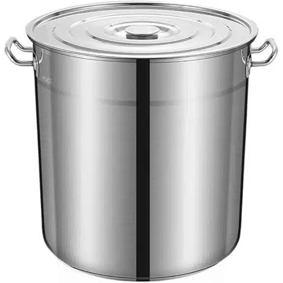 Die 10 besten Kochtöpfe mit 30 Litern Fassungsvermögen, die in keiner professionellen Küche fehlen sollten 8 HOTLIGHT 30L 35cm Edelstahl-Suppentopf mit Deckel