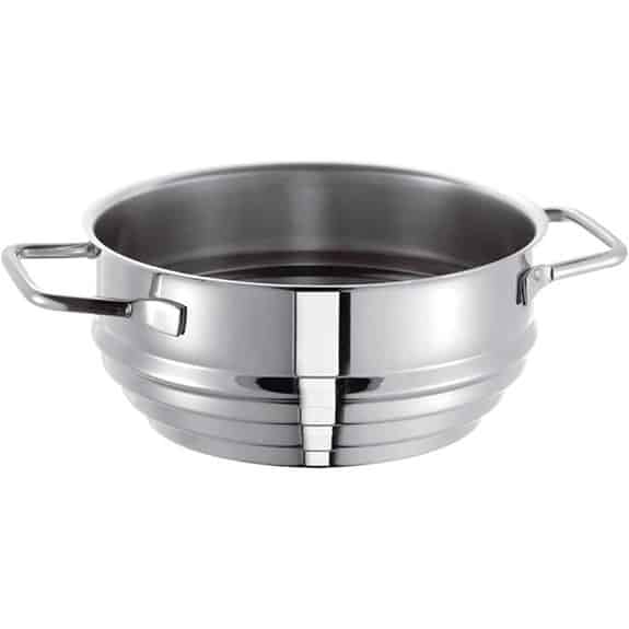 Schulte-Ufer Wega Stainless Steel Steamer Set (16-20cm)