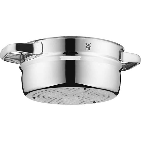 Die 15 besten Dampfgarer-Einsätze, die Ihre Abendessen unter der Woche in Gourmet-Gerichte verwandeln 14 WMF Compact Cuisine 20 cm Edelstahl-Gemüsedämpfer