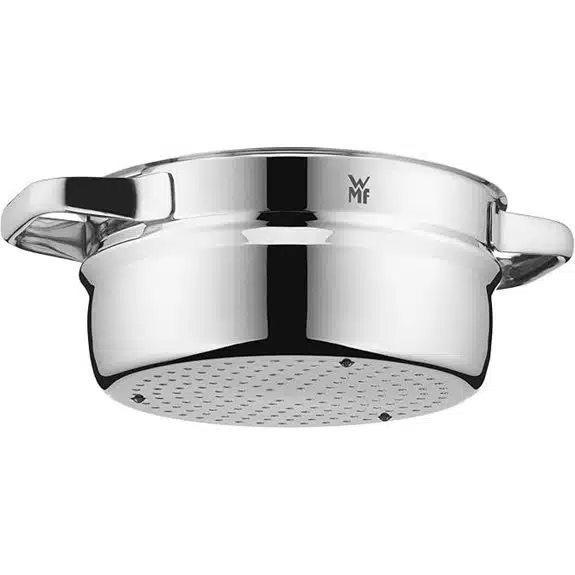 Die 15 besten Dampfgarer-Einsätze, die Ihre Abendessen unter der Woche in Gourmet-Gerichte verwandeln 14 WMF Compact Cuisine 20 cm Edelstahl-Gemüsedämpfer