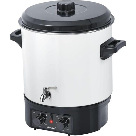 10 Best Einkochtöpfe elektrisch That Make Canning Easier Than Ever 10 Steba ER 1 PRO Konservierungs- und Glühweinkochgerät