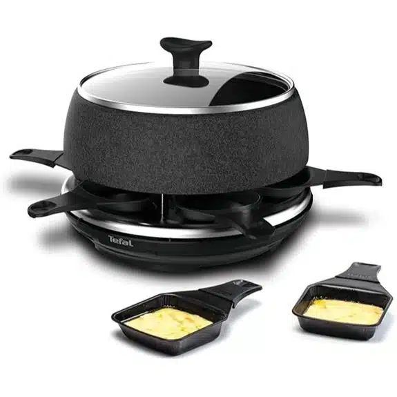 15 Best Fonduetöpfe für Gesellige Abende mit Geschmack 4 Tefal Raclette- und Fondue-Grill für 6 Personen