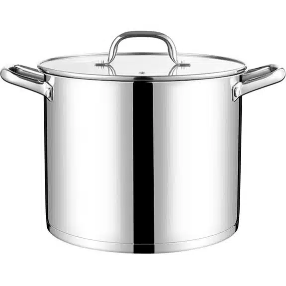 5 Best Kochtöpfe 10 Liter für Große Portionen und Familien 5 LIANYU 10 Liter Vorratstopf