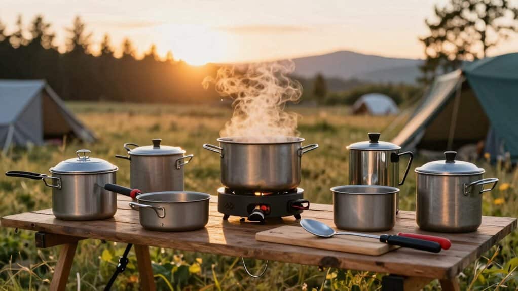 Die 10 besten Campingkochgeschirre, die das Kochen im Freien zum Kinderspiel machen 1 Top-Camping-Kochausrüstung