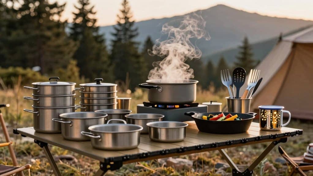 Die 15 besten Kochsets für Camping, die Campingplätze in Gourmetküchen verwandeln 1 Top Camping-Kochsets