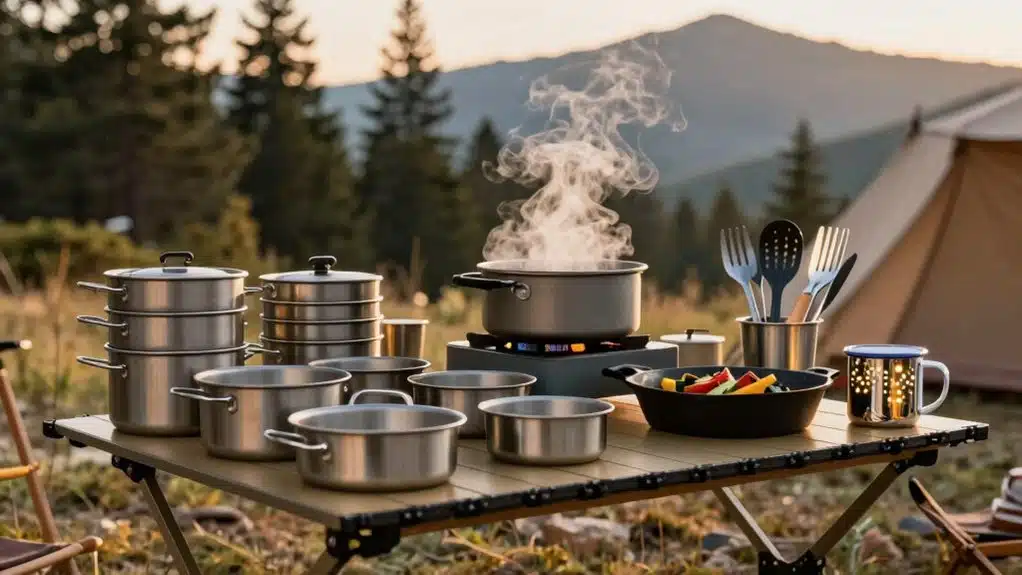 Die 15 besten Kochsets für Camping, die Campingplätze in Gourmetküchen verwandeln 1 Top Camping-Kochsets