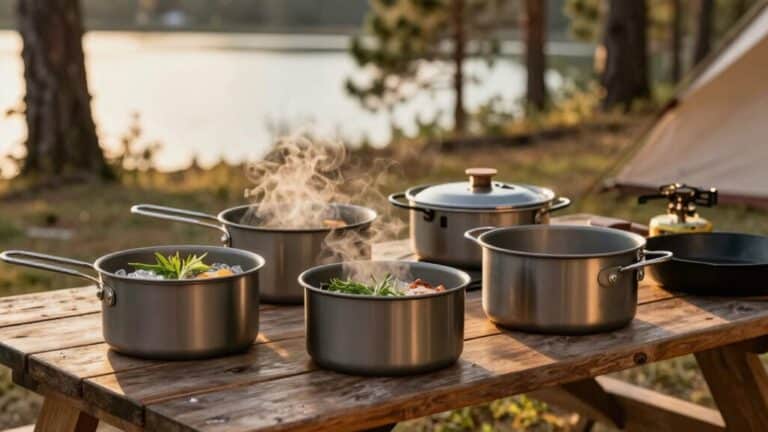 Die 5 besten Gaskocher-Töpfe, die das Kochen im Camp zu Gourmet-Mahlzeiten machen 6 Die besten Camping-Kochgeschirrsets
