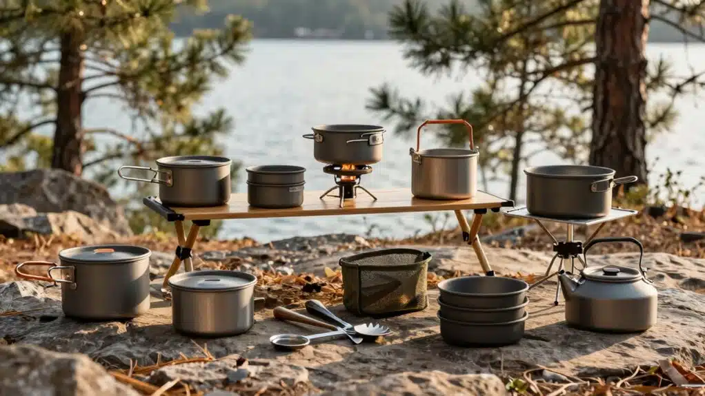 Die 7 besten Campingtöpfe-Sets, die das Kochen im Freien vereinfachen 1 Top-Camping-Kochgeschirrsets