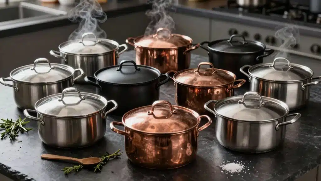 10 Best Kochtöpfe mit Deckeln, die jede Küche aufwerten 1 Topfset mit Deckeln