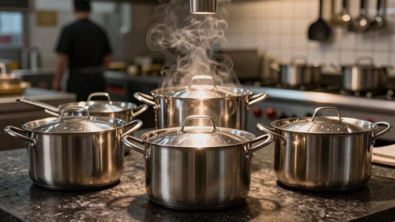 Hochwertige Profi-Kochtöpfe