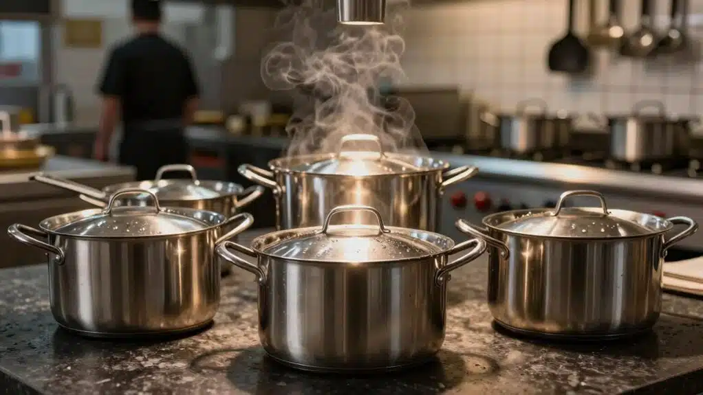 Die 5 besten Gastro-Kochtöpfe, die professionelles Kochen zum Kinderspiel machen 1 Hochwertige Profi-Kochtöpfe