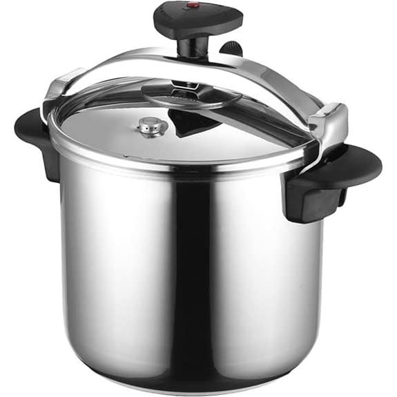 Die 10 besten Schnellkochtöpfe, die das Abendessen beschleunigen, ohne Kompromisse einzugehen 9 Magefesa Star - Traditioneller Schnellkochtopf 12 l