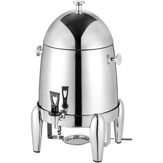 Die 12 besten Glühweintöpfe, um jede festliche Runde zu erwärmen 5 Gastro Warmwasserspender 2.8 Gal (400W) transparent