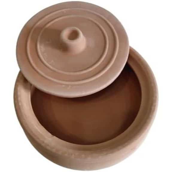 Clay Güvec Unglasierter 5-Liter-Tontopf