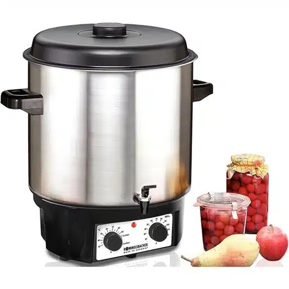 10 Best Einkochtöpfe elektrisch That Make Canning Easier Than Ever 7 Rommelsbacher KA 2004/E Glühwein- und Einkochmaschine