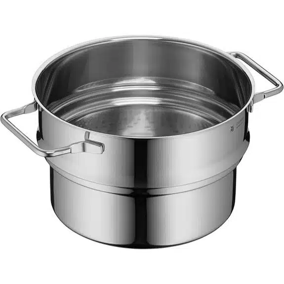 Die 15 besten Dampfgarer-Einsätze, die Ihre Abendessen unter der Woche in Gourmet-Gerichte verwandeln 11 WMF Dampfgarer-Einsatz-Topfset 20 cm